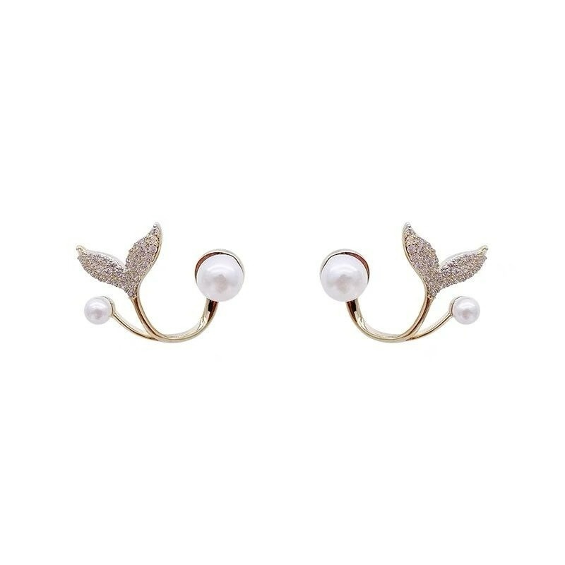 Khuyên Tai Nữ Đính Ngọc Thời Trang Hàn