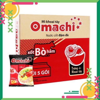 Thùng mì khoai tây omachi 30 gói x80g