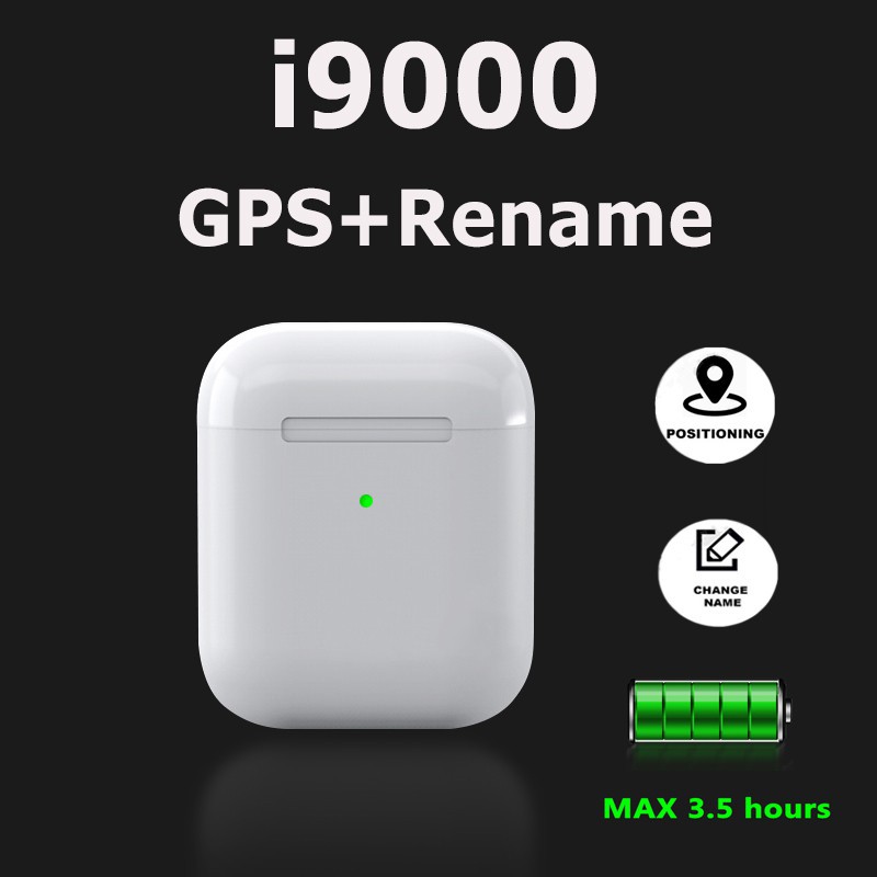 Tai nghe bluetooth không dây i9000 TWS Pop Up Điều khiển cảm ứng, đổi tên, định vị, cài đặt chạm cảm ứng | BigBuy360 - bigbuy360.vn