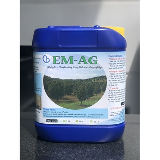 Combo Vi Sinh Ủ Phân Cá Dùng Cho Cây Trồng (Gồm 5 lít EM Gốc + 5 lít Mật Rỉ Đường + 0.5kg Men Ủ Phân Cá Protease)