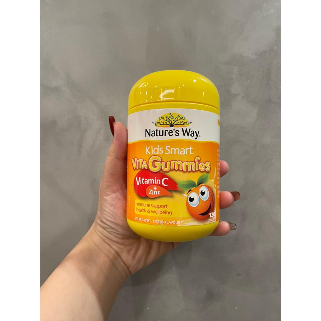 Kẹo dẻo Vita Gummies Vitamin C Kẽm 120 viên - Miley Pham