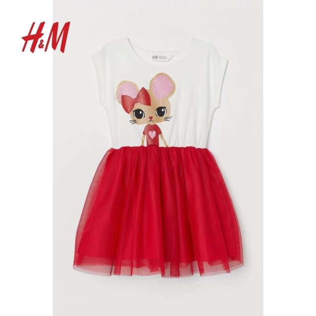 ♥️Váy Chuột đỏ H&M - MẪU MỚI ♥️