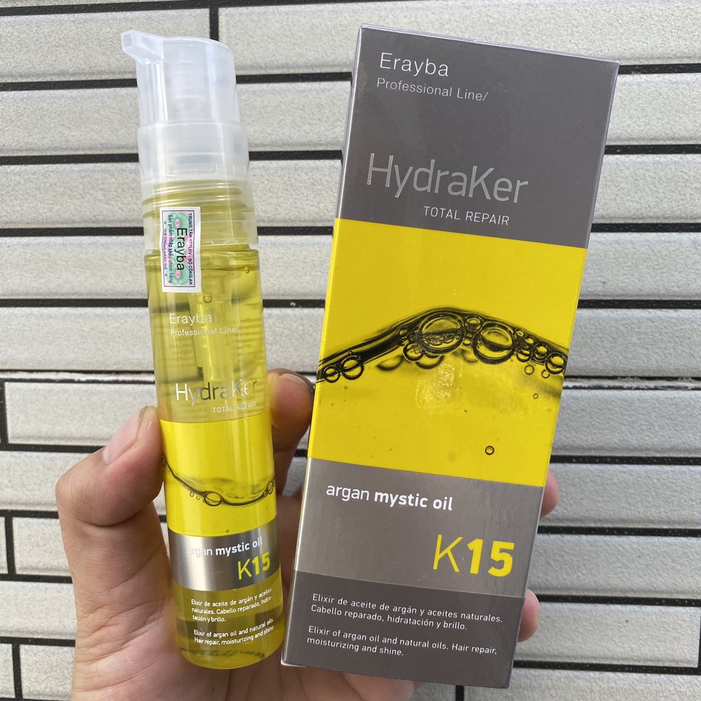 Tinh dầu Argan huyền thoại Hydraker K15 Argan Mystic Oil Erayba 50ml | BigBuy360 - bigbuy360.vn