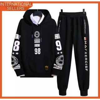Bộ Đồ Nỉ Thu Đông Nam - Áo Hoodies 98 Kết Hợp Quần Jogger Trẻ Trung Thời Trang