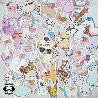 Set sticker/hình dán/decal cừu 025.