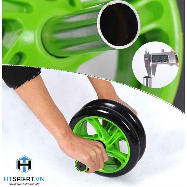 Con Lăn Tập Bụng, Dụng Cụ Tập Cơ Bụng Đa Năng AB 2 Bánh Gym Thể Thao Thể Hình Tại Nhà Cao Cấp