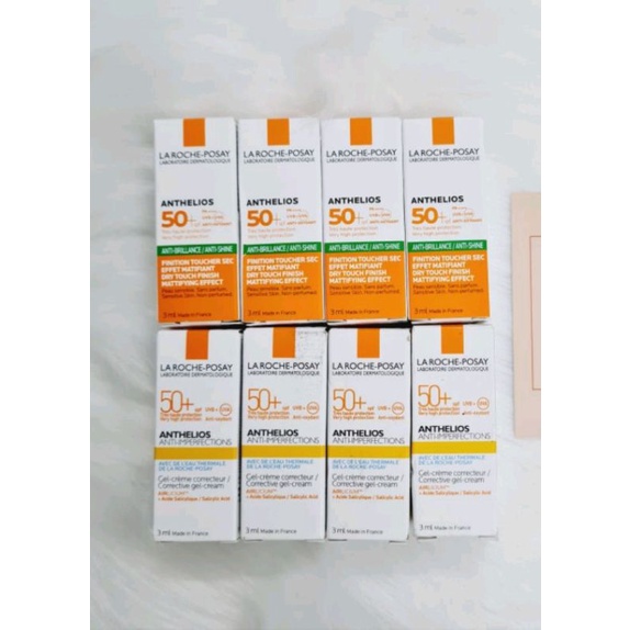 [Auth có tem phụ TV] Kem chống nắng da dầu mụn La Roche Posay 3ml