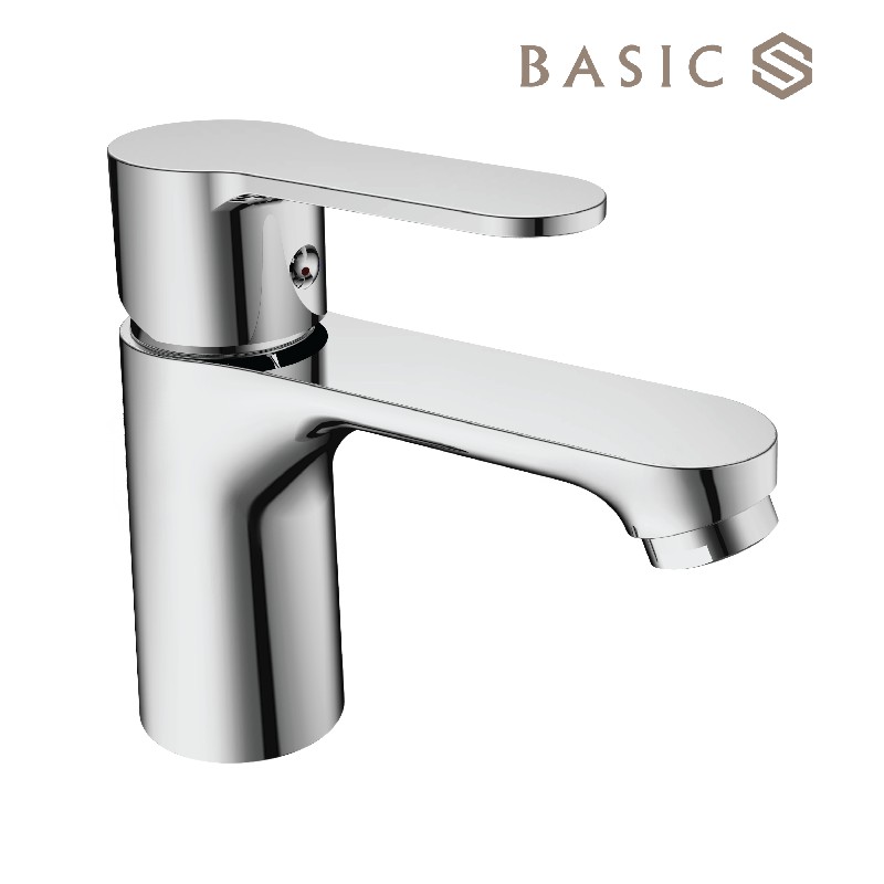 Vòi lavabo BASIC BW- 601V nóng lạnh 1 lỗ