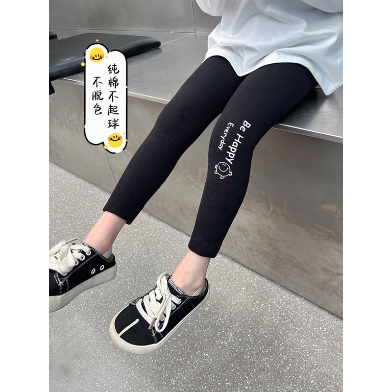 [Babycat] Hàng Có Sẵn Quần Legging Cotton Nguyên Chất Phong Cách Nhật Bản Thời Trang Mùa Thu Mới Nhất Dễ Phối Đồ Dành Cho Bé Gái Mẫu Giáo