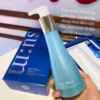 set gel rửa mặt sum37