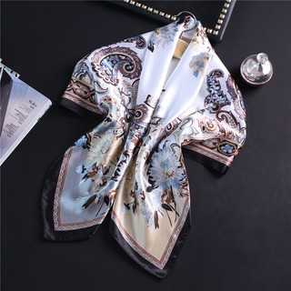 [HOT- SỈ LẺ] Khăn Lụa Vuông Thời Trang Thanh Lịch Cho Nàng Mẫu Mới Nhất Thị Trường Size 70x70,90x90 cm