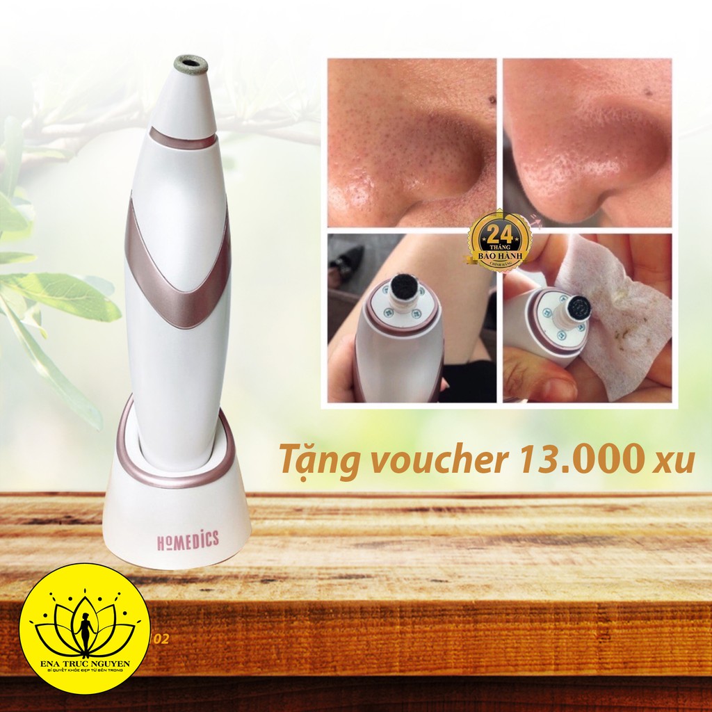 Máy siêu mài mòn kim cương HoMedics công nghệ Microdermabrasion MDA-100 bản nhập US