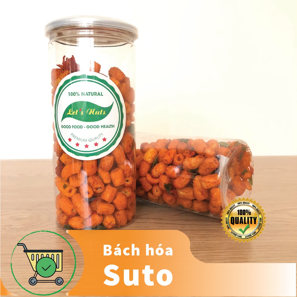 Nuôi lắc khô bò lá chanh loại ngon hũ 300g sang trọng, hợp vệ sinh, món quà ăn vặt tuyệt vời Suto Shop | BigBuy360 - bigbuy360.vn