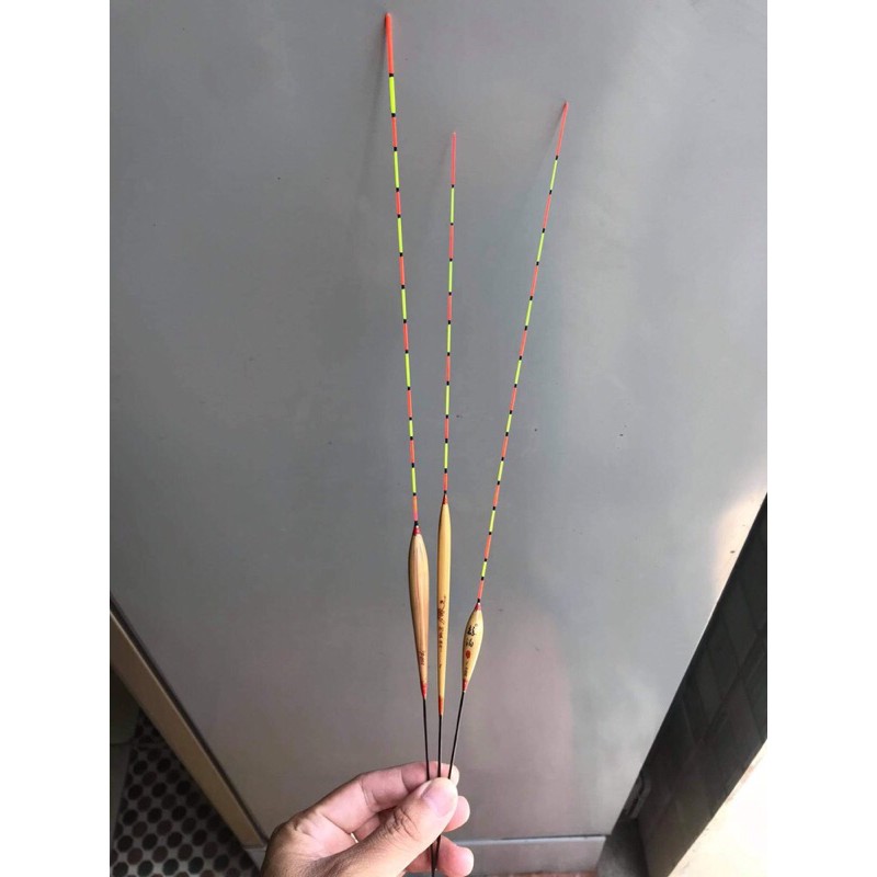 Combo 3 cây _Phao Cỏ Câu Đài - Cỏ Lau Tự Nhiên 100%
