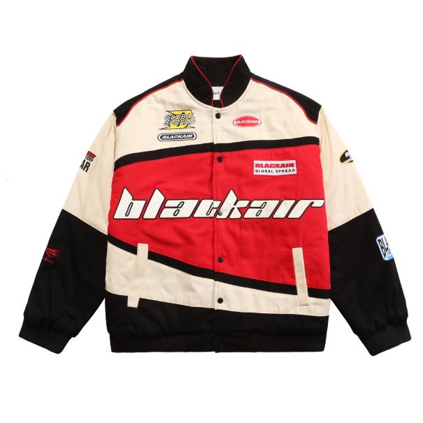 Áo Khoác Bóng Chày In Chữ Soul Va Chạm Phong Cách Retro Mỹ Cho Nam Nữ