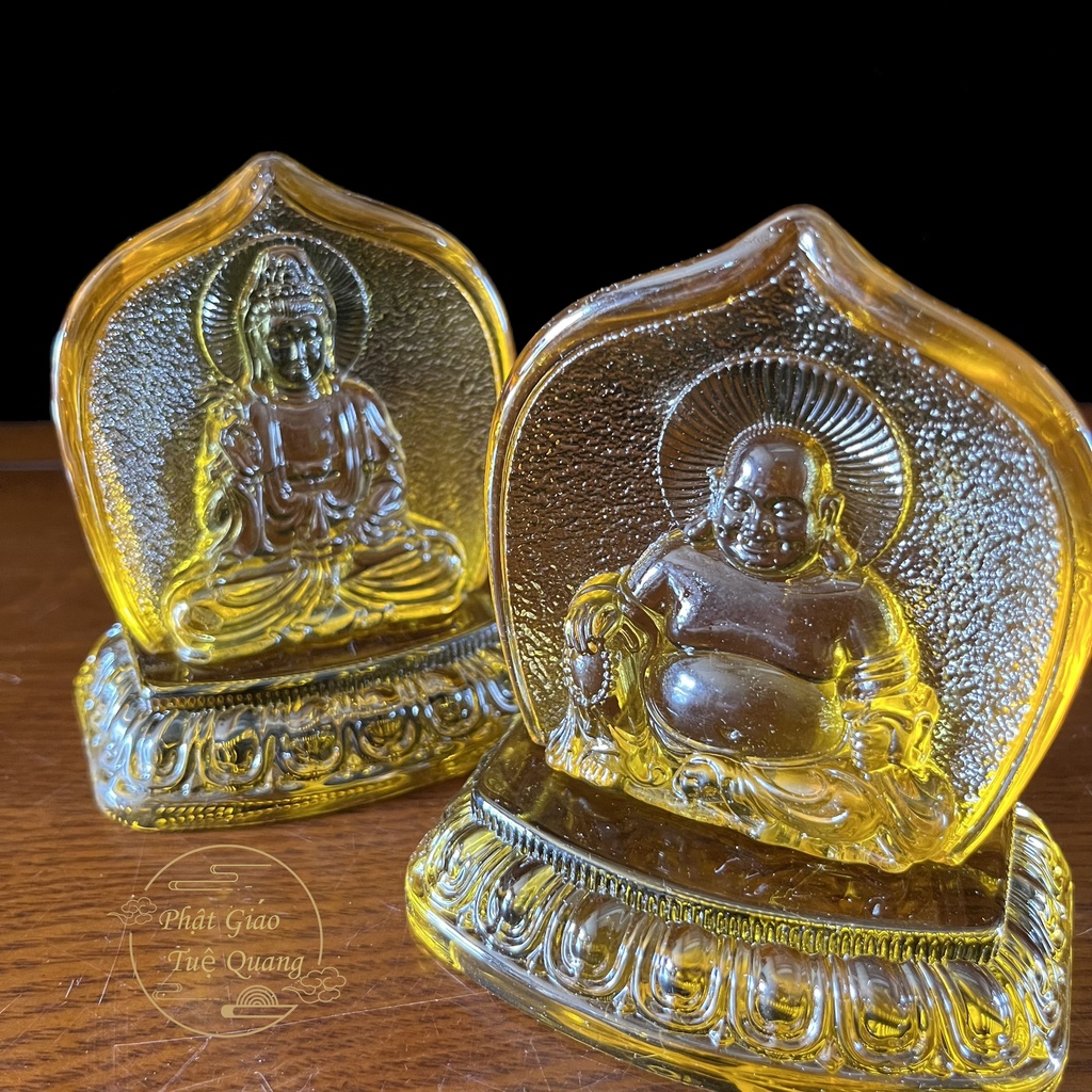 Quan ÂM ,Di Lặc Đẩy xe bằng lưu ly -phật giáo tuệ quang