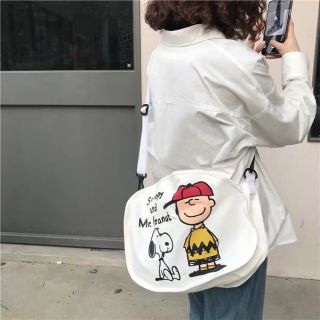 [Có ảnh thật] Túi vải đeo chéo ulzzang cute
