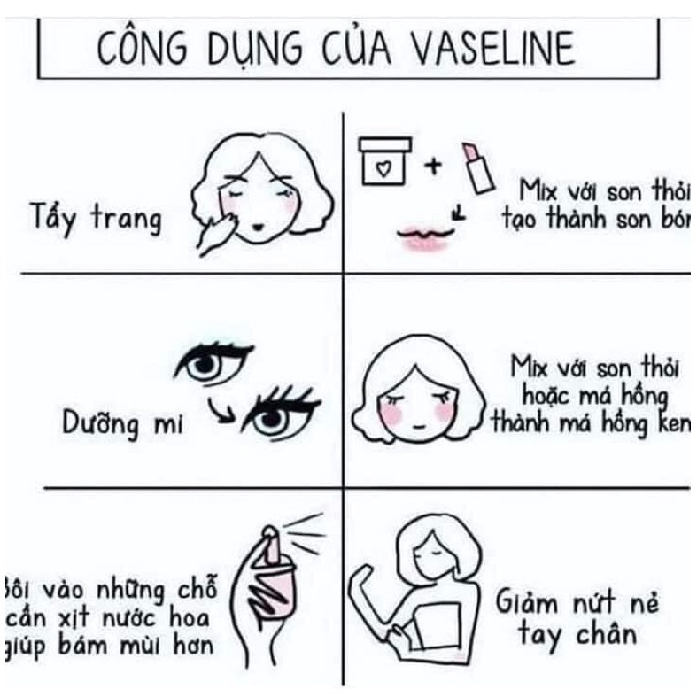 Sáp dưỡng Vaseline 100ml