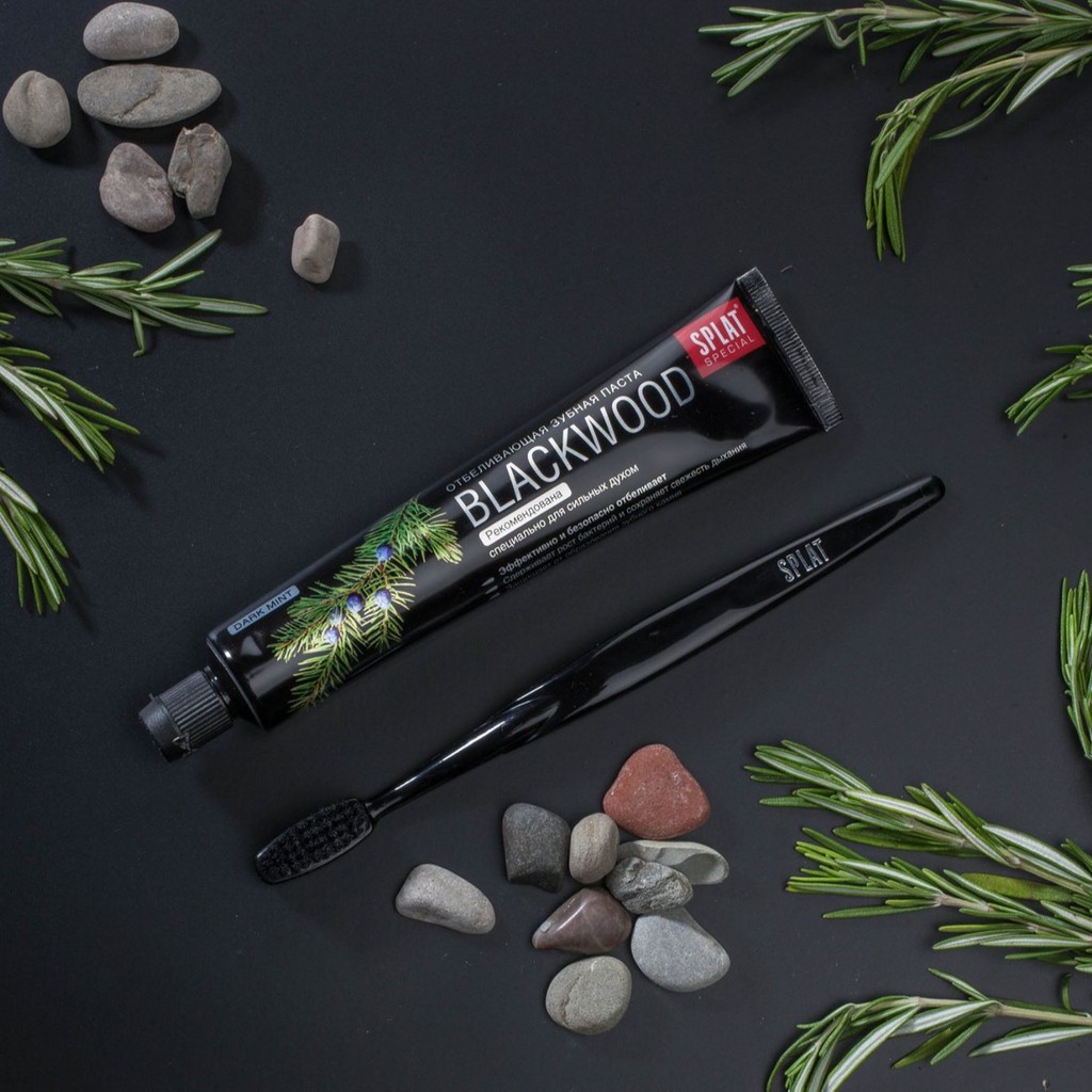 Kem Đánh Răng Splat BlackWood