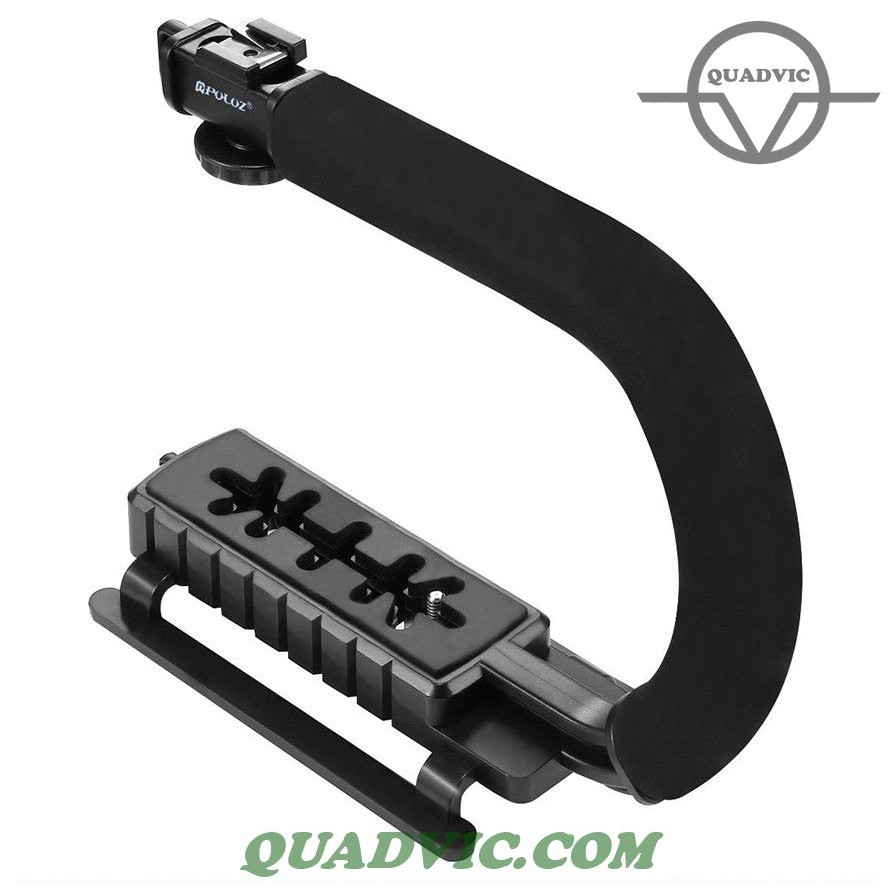 Tay cầm máy ảnh Quadvic Tay cầm chống rung chữ u gắn máy ảnh dsrl/ microless/ Gopro | BigBuy360 - bigbuy360.vn