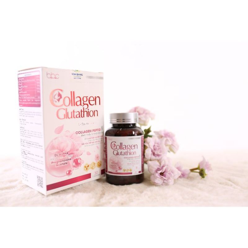 Viên uống trắng da tăng nội tiết tố COLLAGEN GLUTATHION BBC