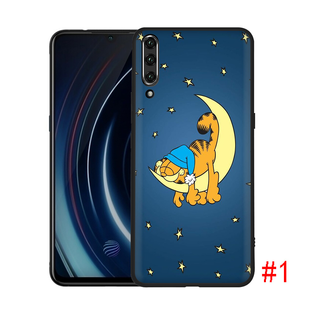 Dễ Thương Ốp Điện Thoại Silicon Hình Garfield Cho Vivo Y91C Y11S Y20S Y20I V5 Lite V7 Plus V5S Y67 Y75 Y79 Y66 Y55 Y81 Y55S Y81S