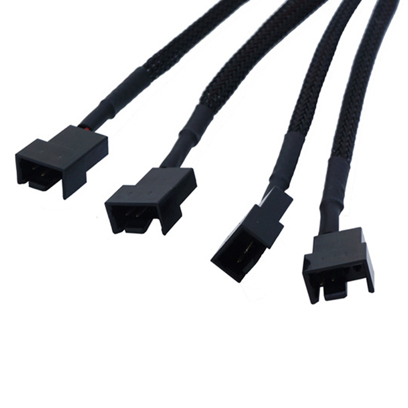 Dây Cáp Chia 4 Cổng Đồng 3pin / 4pin 12v Dành Cho Quạt Máy Tính | BigBuy360 - bigbuy360.vn