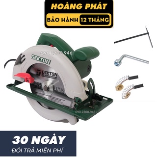 Máy cưa gỗ | máy cắt gỗ dekton dk185 kèm lưỡi 185mm công nghệ đức