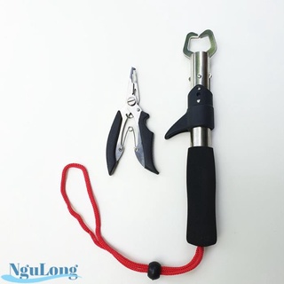 🐋 combo kìm gỡ lưỡi cá đa năng và kìm kẹp cá thép không rỉ 🐋