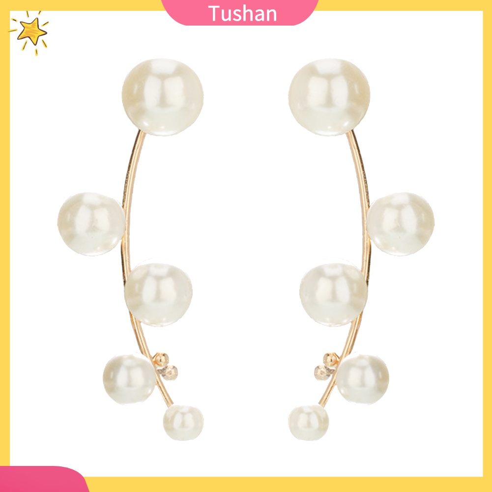 Khuyên tai nữ đính ngọc thời trang