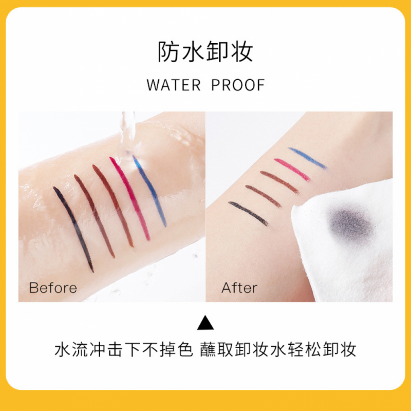 Bút kẻ mắt màu Heyxi nhanh khô dễ dùng chống đổ mồ hôi kháng nước