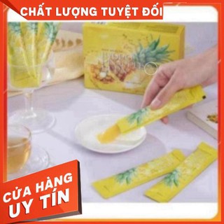 Thạch dứa giảm cân maxicorp tem cào - hộp 10 gói mới nhất