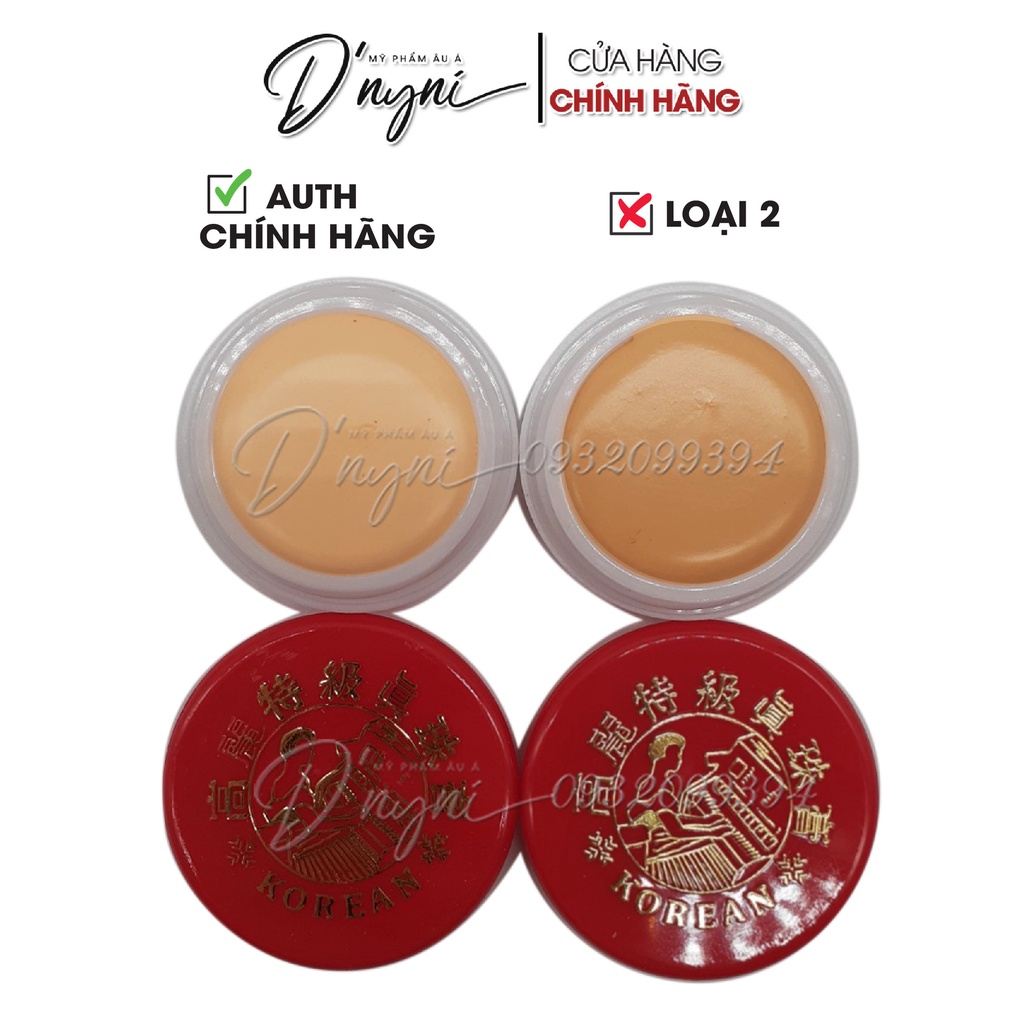 Kem Dưỡng Da Ngọc Trai Korean Sâm Nám GOLDEN KOREAN EXTRA PEARL CREAM ANTI MELASMA 5g Thái Lan - SÂM HỒNG