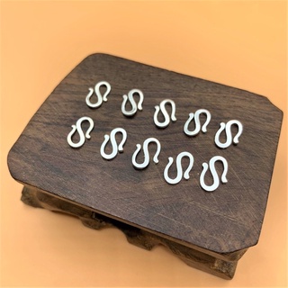 Móc khoá chữ S bạc ta nguyên chất | Bạc s99 | Lucky Silver