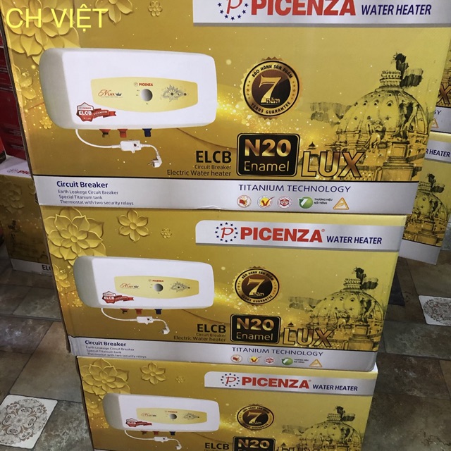 Bình nóng lạnh Picenza N20LUX (20L)