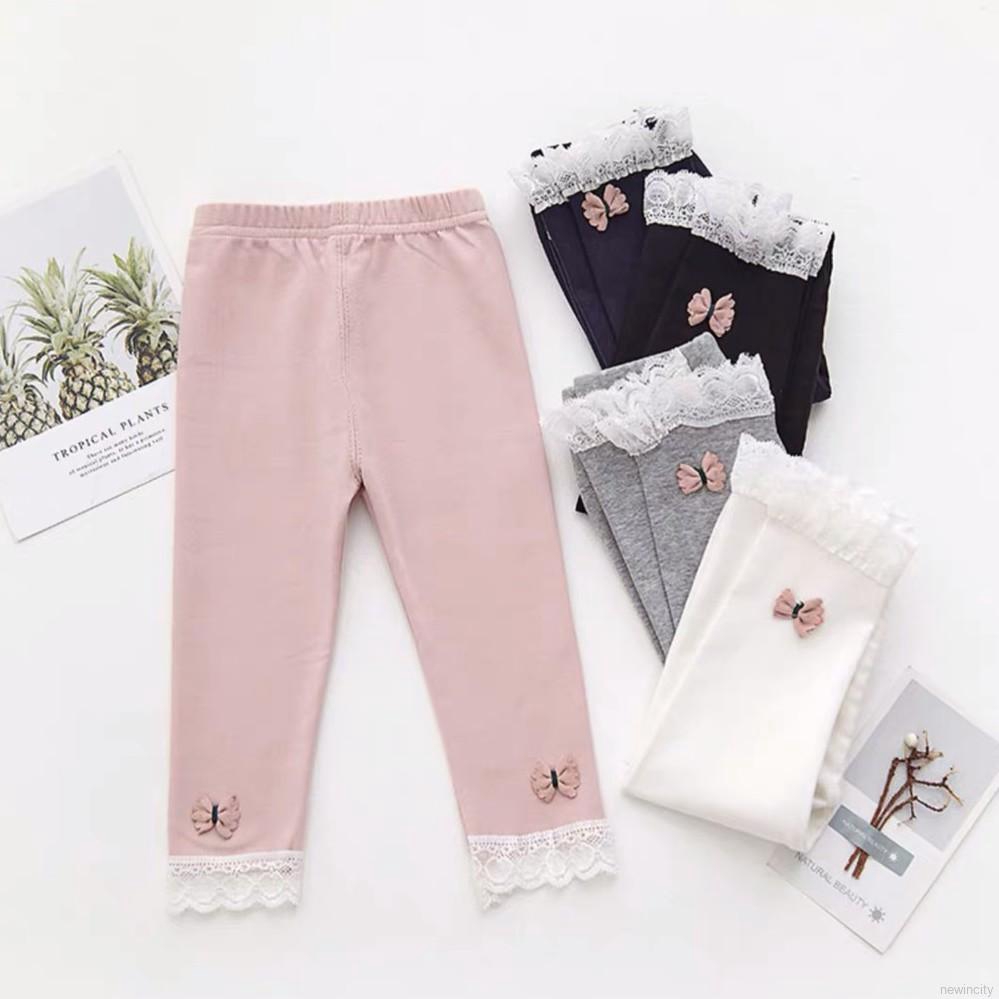 Quần Legging giữ ấm in hình thỏ dễ thương cho bé gái