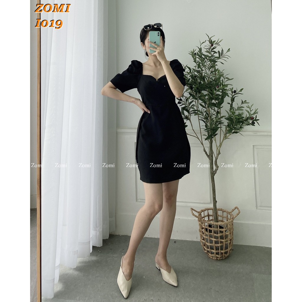 [Mã SKAMSALEP6 giảm 10% tối đa 100K đơn 150K] Đầm dáng ôm búp măng || ZOMI-I019 | BigBuy360 - bigbuy360.vn