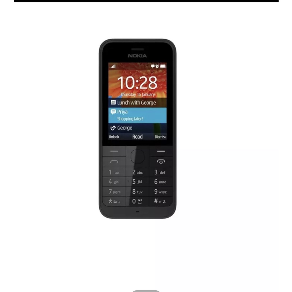 Điện Thoại Nokia 220 2SIM - Hàng Chính Hãng - Nghe Gọi Bền