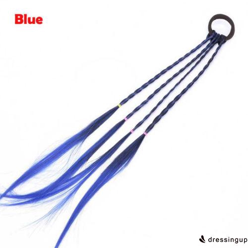 Tóc giả kiểu bím dùng khi cột tóc
