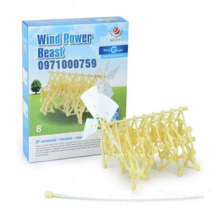 Đồ chơi lắp ráp Quái vật năng lượng gió - Wind Power Beast DIY