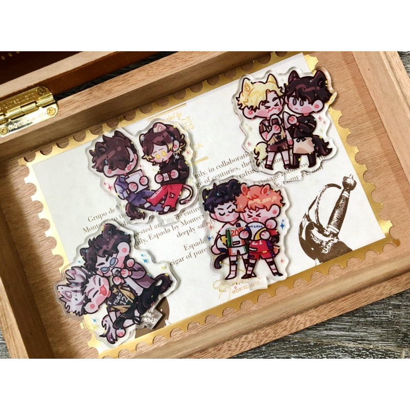 Mô hình standee mini Haikyuu!! 6cm