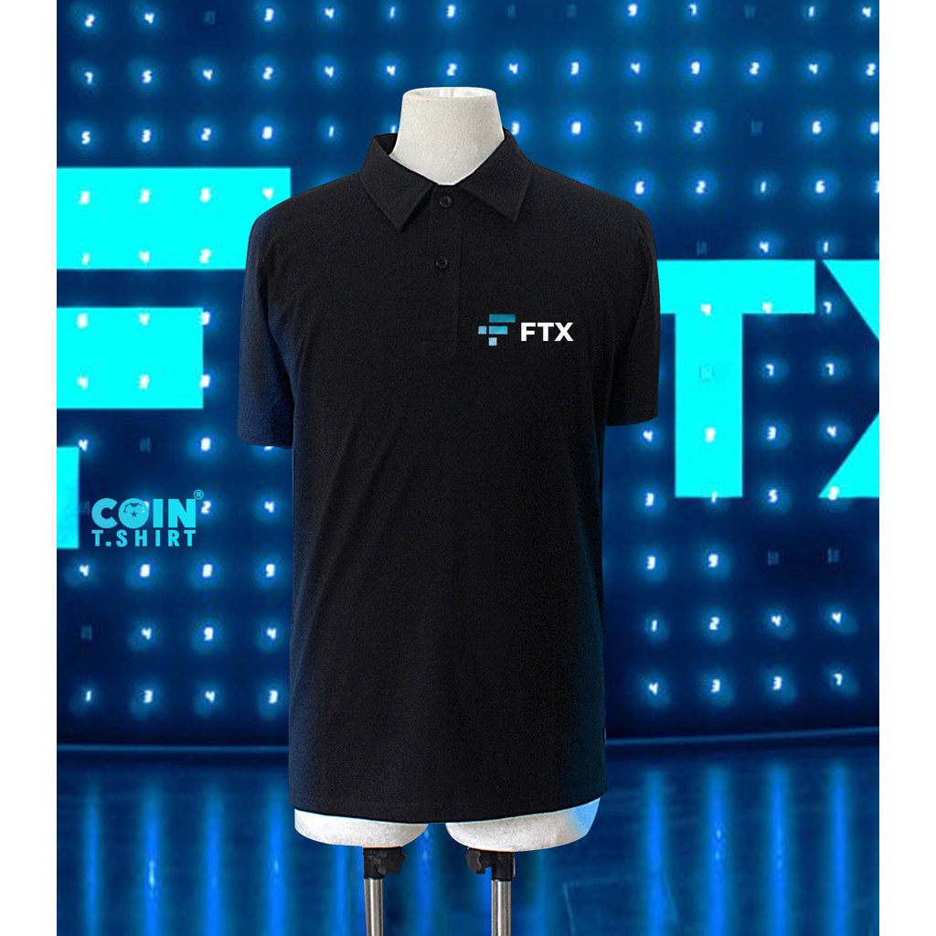 Áo Polo FTX Token (FTT), Binance,Bitcoin, Cointshirt