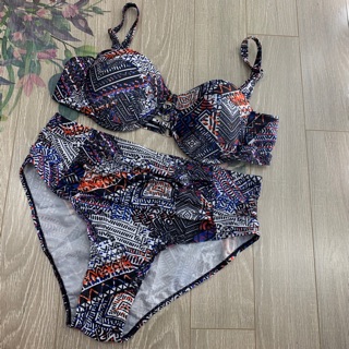 Set bikini thổ cẩm big size 65-75kg