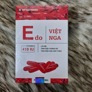 Edo, Viên uống vitamin E400, đẹp da, sáng da, ngừa lão hóa da