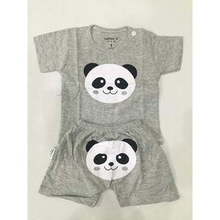 Bộ đồ cộc tay in hình - combo 5 bộ
