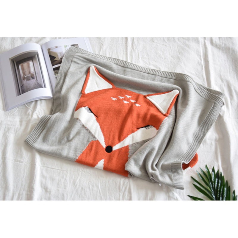 Chăn Mềm Giữ Ấm Cỡ Lớn In Họa Tiết Hoạt Hình Dễ Thương An Toàn Cho Bé