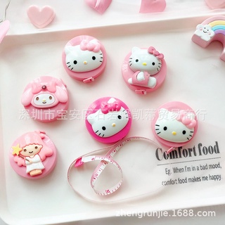 Thước Dây Cuộn Hình Hello Kitty, Melody Dễ Thương