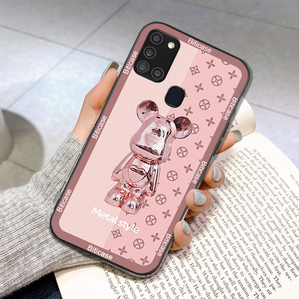 Ốp lưng điện thoại Samsung A21s Bear.brick phong cách mới