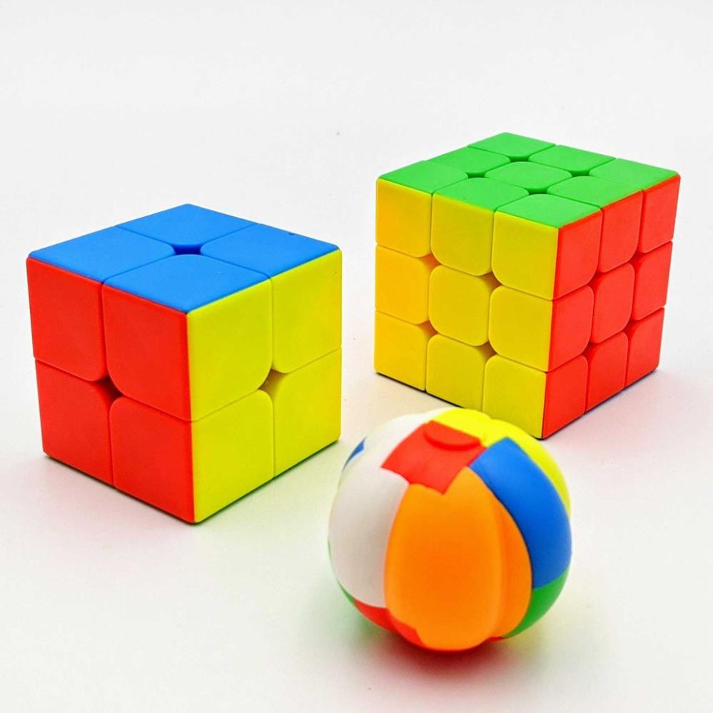 Bộ RUBIK 3 trong 1 - Rubic 3x3 và Rubic 2x2 - Nâng cao khả năng tư duy