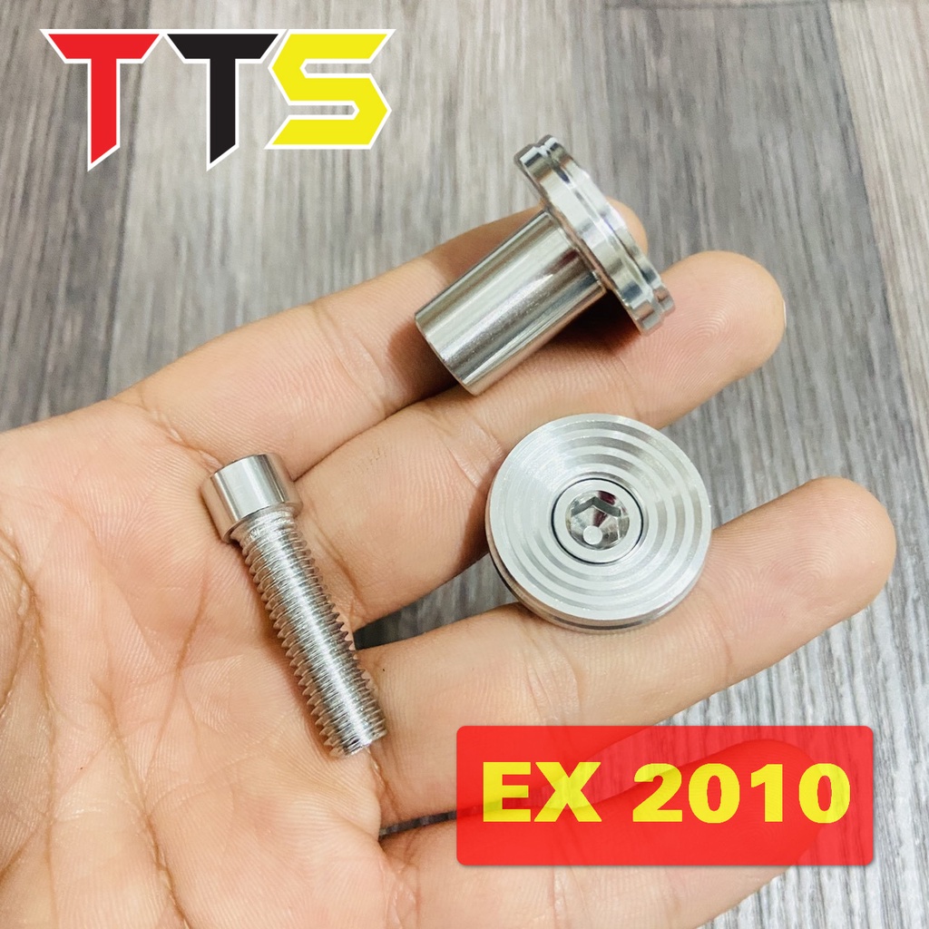 Khâu treo pô inox 304 nguyên khối CNC sử dụng cho các dòng EX 2010, EX 135